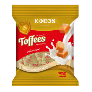 Kokos toffees karameles, 200 gr