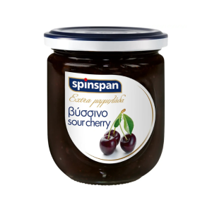 Spinspan zure kersen jam, 380 gr