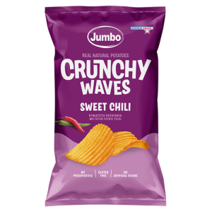 Jumbo oregano chips sweet chili, 90 gr