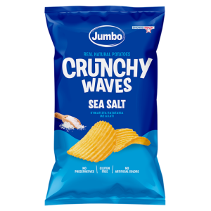 Jumbo oregano chips zeezout, 90 gr