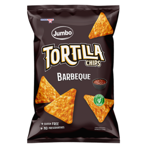 Jumbo tortilla bbq chips, 100 gr