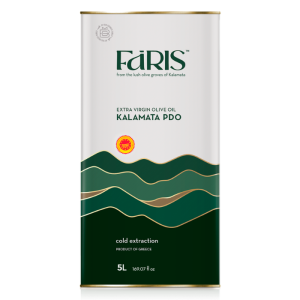 Faris Kalamata PDO olijfolie, 5 liter