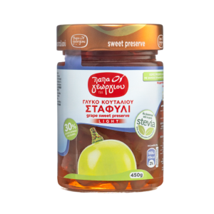 Papageorgiou glyko koutaliou stevia druiven, 450 gr