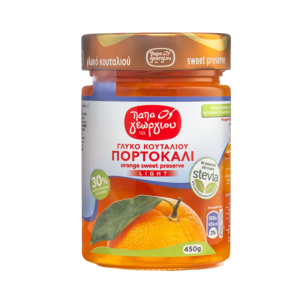 Papageorgiou glyko koutaliou stevia sinaasappel, 450 gr