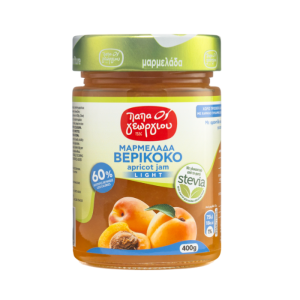 Papageorgiou jam stevia abrikoos, 400 gr